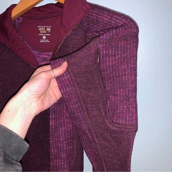 Mountain Hardwear Zip Up Sweater Medium - Picture 5 of 6